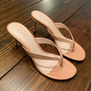 SCHUTZ thong sandals - size 8 NWOT